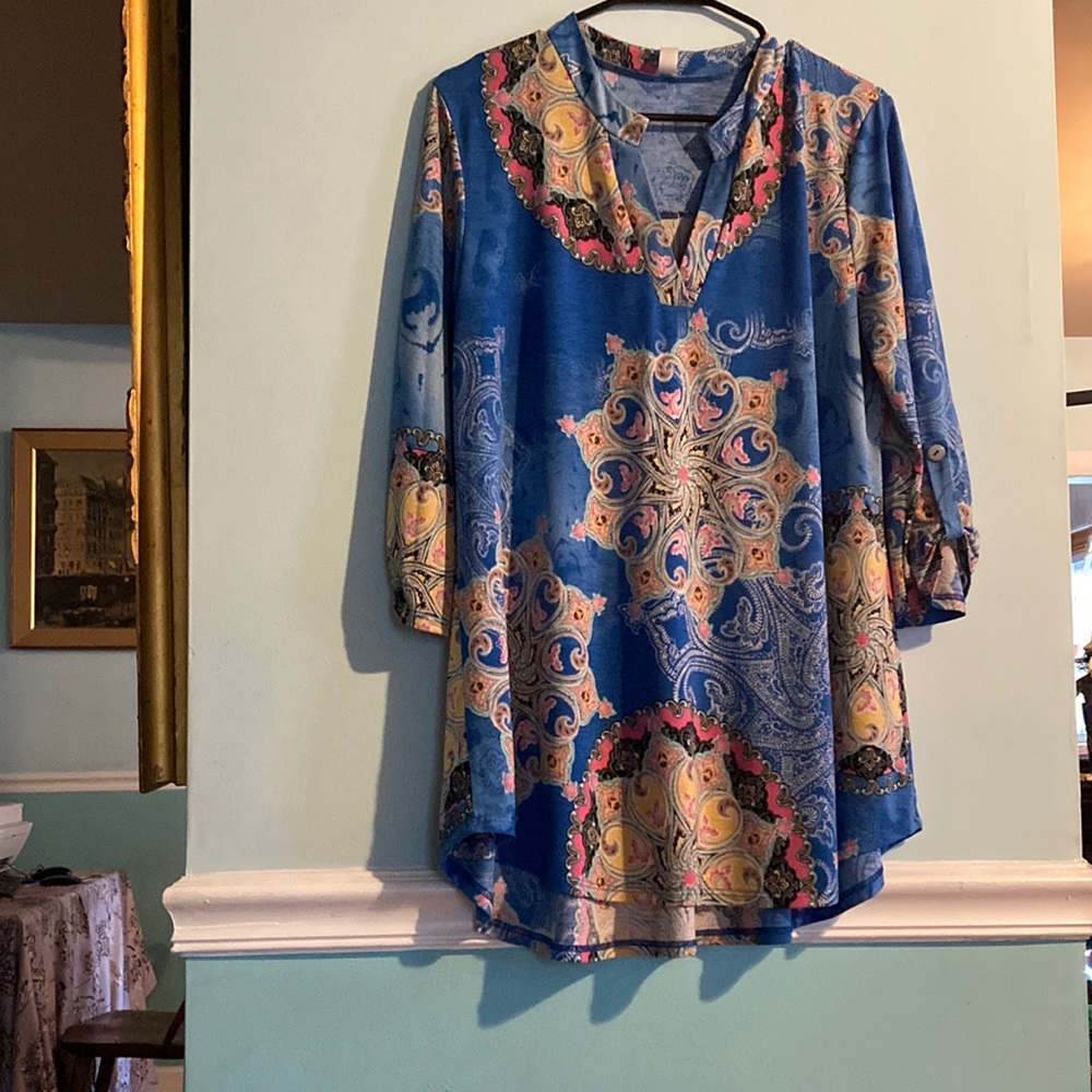 Mermaid Cove top sz xl